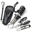 Kit 5Pcs Alicate De Pesca E Ferramentas Multifuncionais Para Os Lábios De Peixe