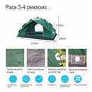 Barraca Camping Acampamento4/5 Pessoas Grande Varanda 210*200*135CM